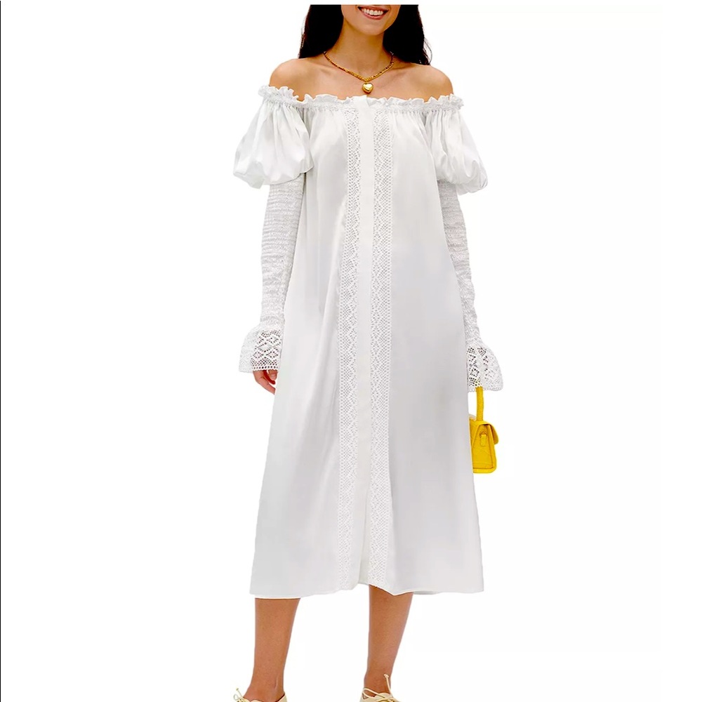 NWT Sleeper Opera Silk Dress